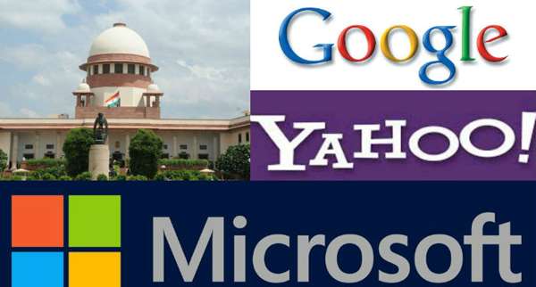 जानिये क्यो Google, Microsoft और Yahoo को सुप्रीम कोर्ट ने लगाई फटकार
