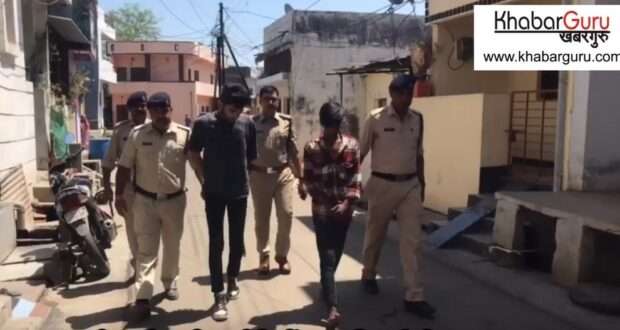 RATLAM : चाकूबाजी करने वाले आरोपियों का पुलिस ने निकाला जुलूस, देखे वीडियो