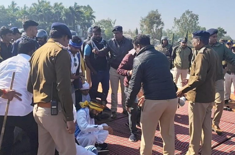 रतलाम- महाआंदोलन शुरू होने के पहले ही विधायक डोडियार गिरफ्तार, प्रशासन की सख्ती के चलते गिने चुने समर्थक ही हो पाए इकट्ठा