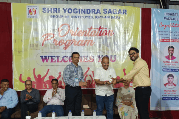 श्री योगीन्द्र सागर कॉलेज में नवप्रवेशित विद्यार्थियों के ‘दीक्षारंभ’ कार्यक्रम का आगाज