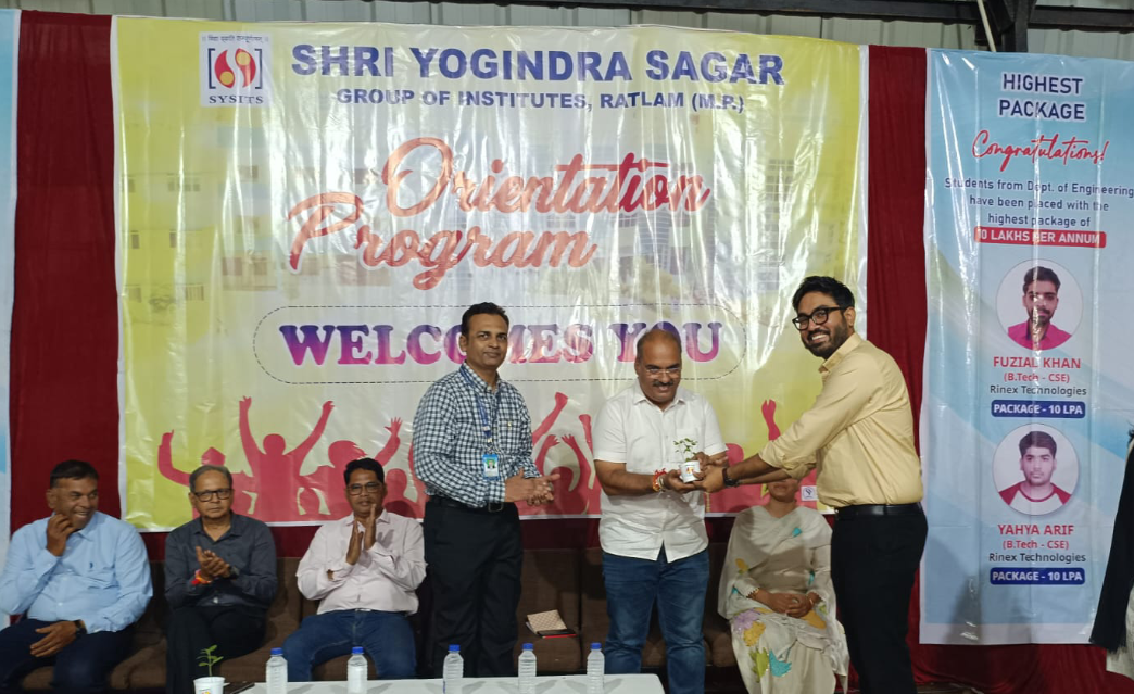 श्री योगीन्द्र सागर कॉलेज में नवप्रवेशित विद्यार्थियों के ‘दीक्षारंभ’ कार्यक्रम का आगाज