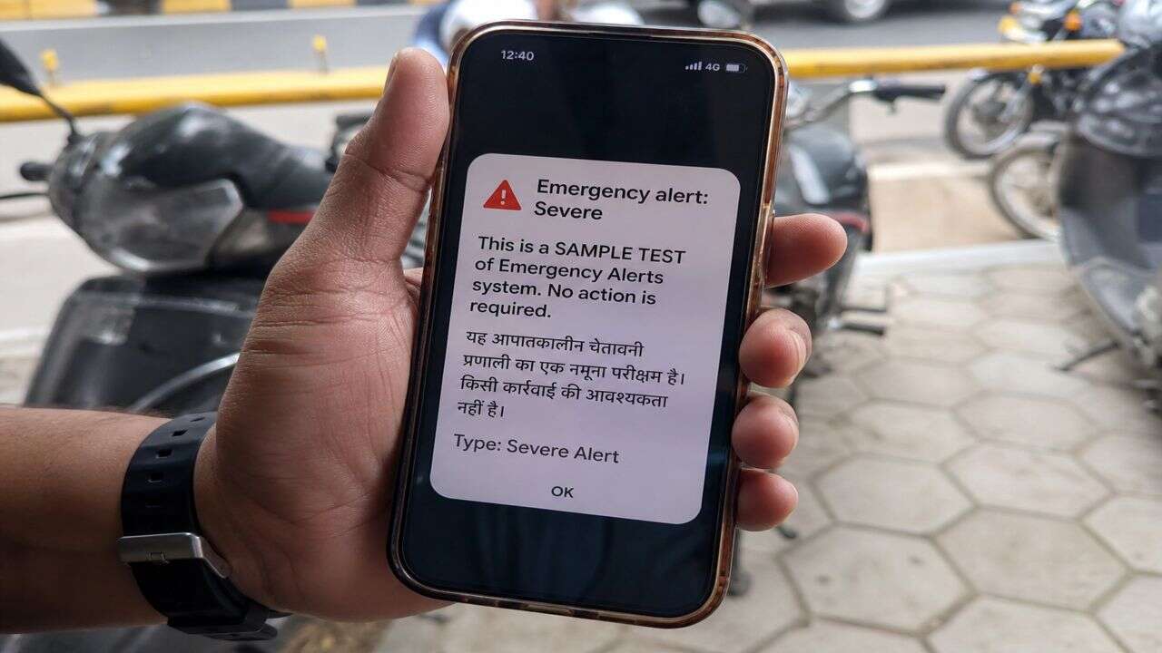 देशभर में एक साथ करोड़ों मोबाइल में बजा सायरन, इमरजेंसी अलर्ट सिस्टम की टेस्टिंग